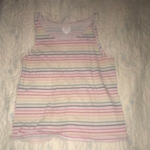 Rainbow tank top for kids